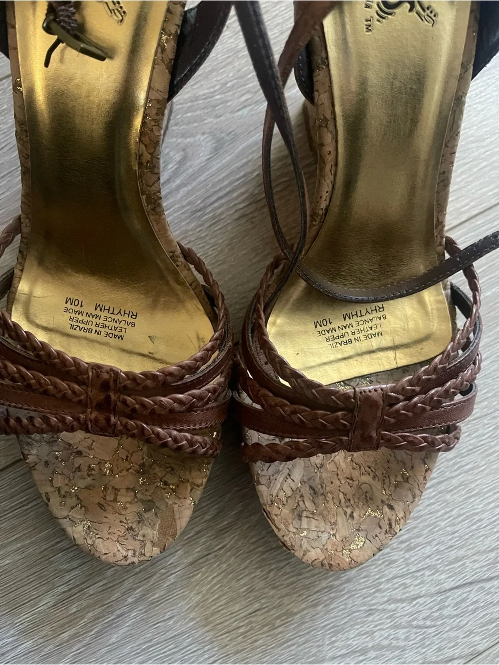Carlos by Carlos Santana Rhythm Brown Wedges